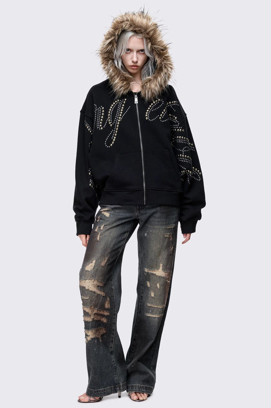Unforgettable Zip Up Hoodie