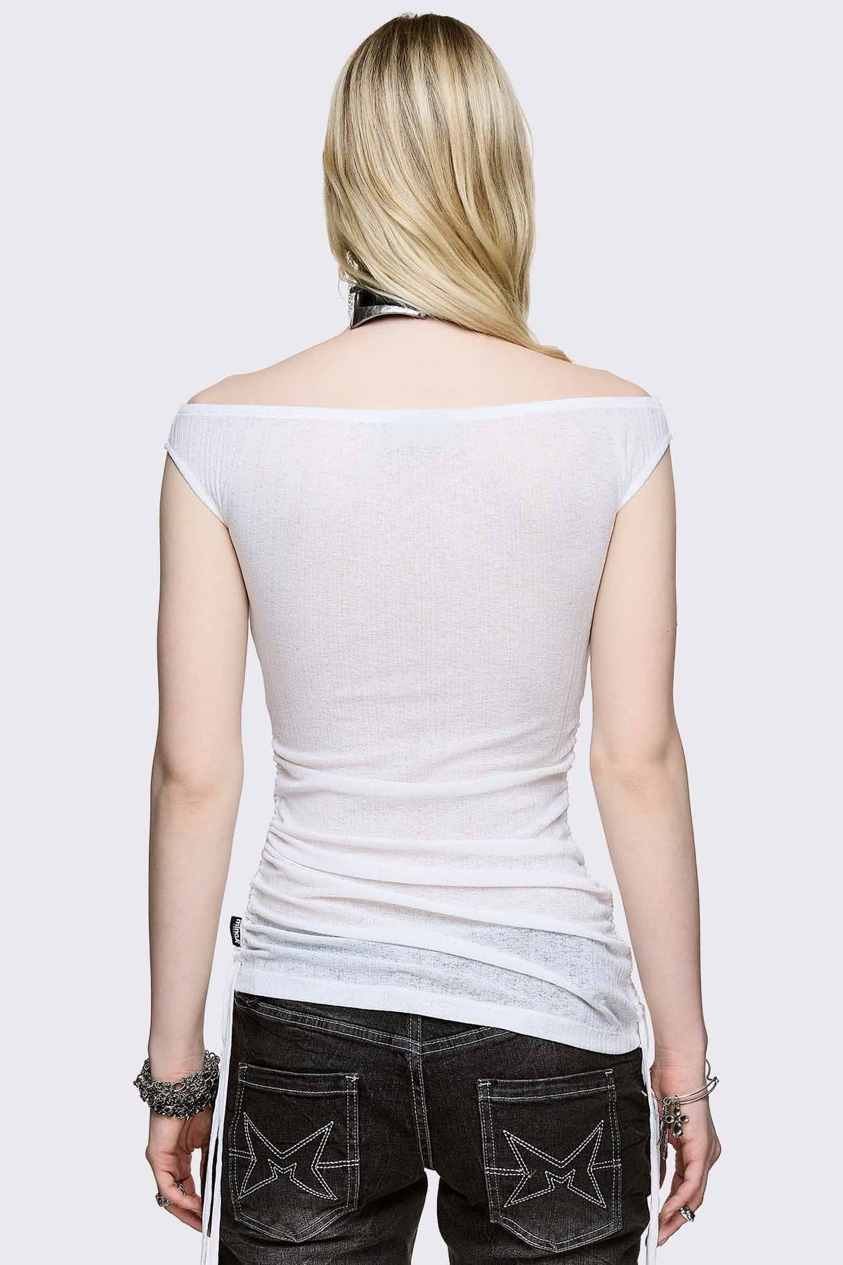 Forgive Me Not Boatneck Top