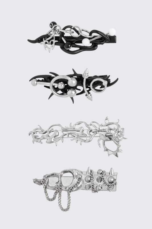 Elysium Metal Hair Clip Set