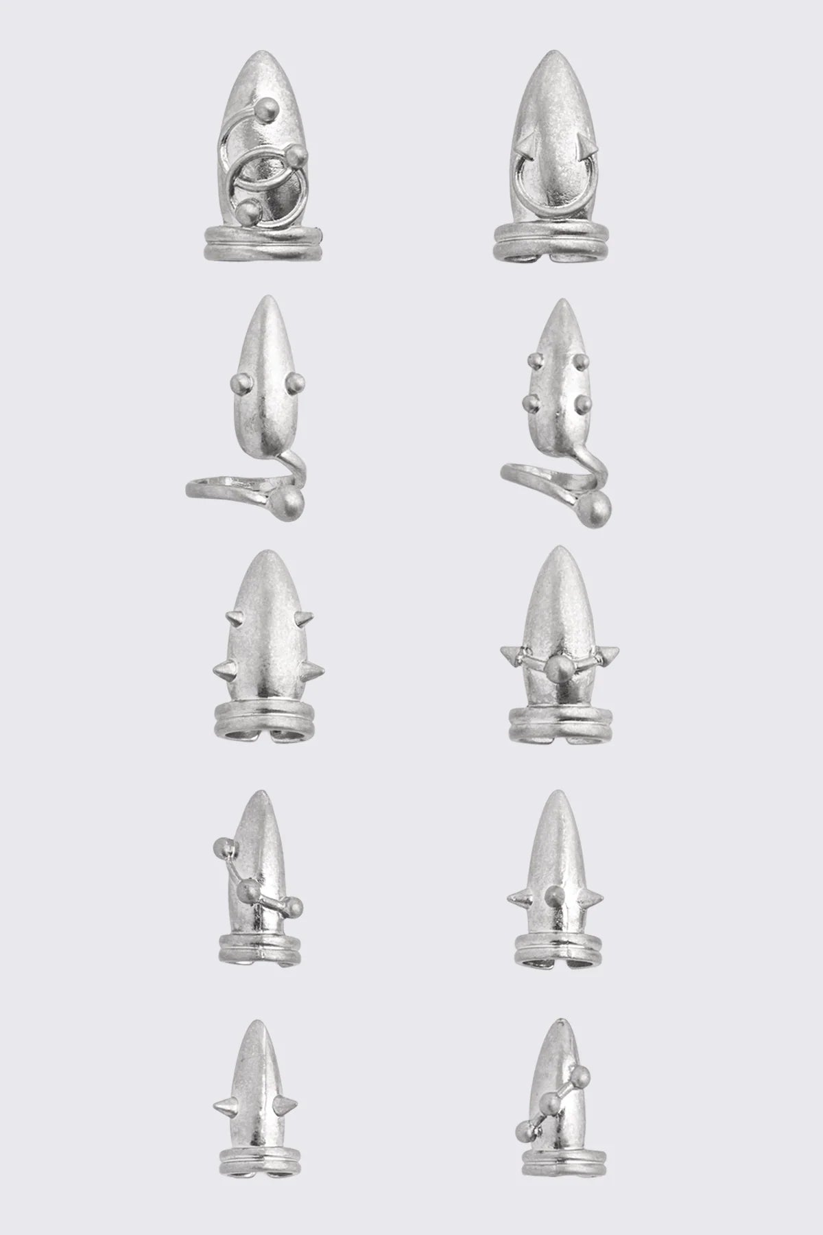 Vicious Nail Ring Set