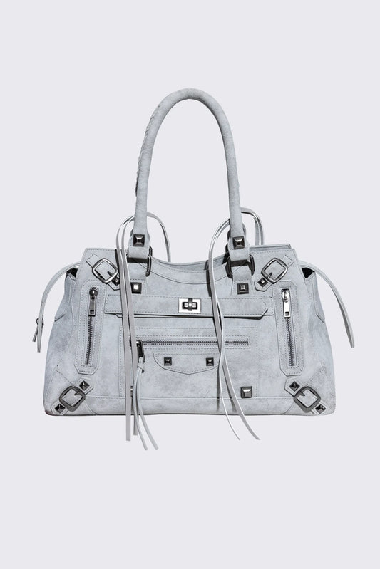 Pitch Grey Shoulder Bag