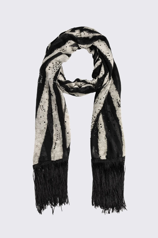 Untamed Zebra Scarf