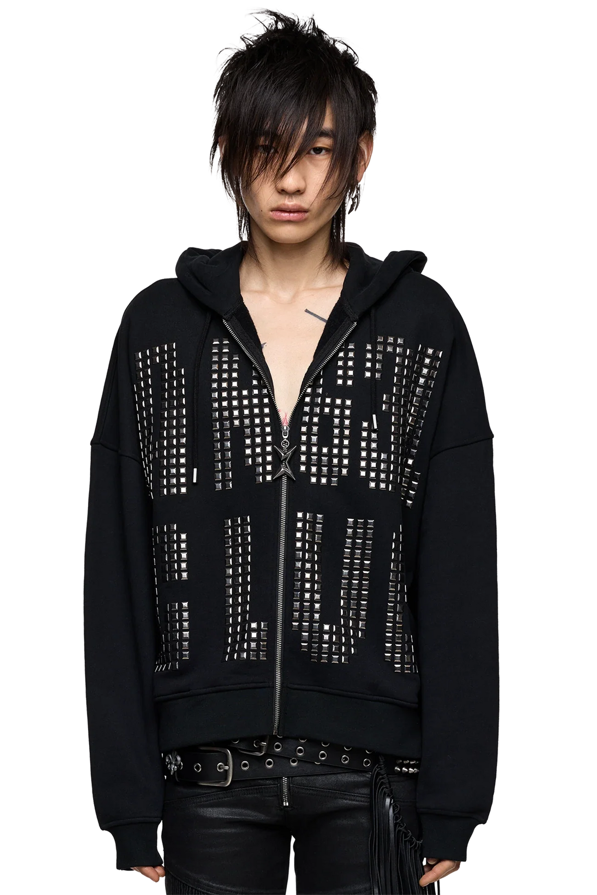 Angel Club Zip Up Hoodie