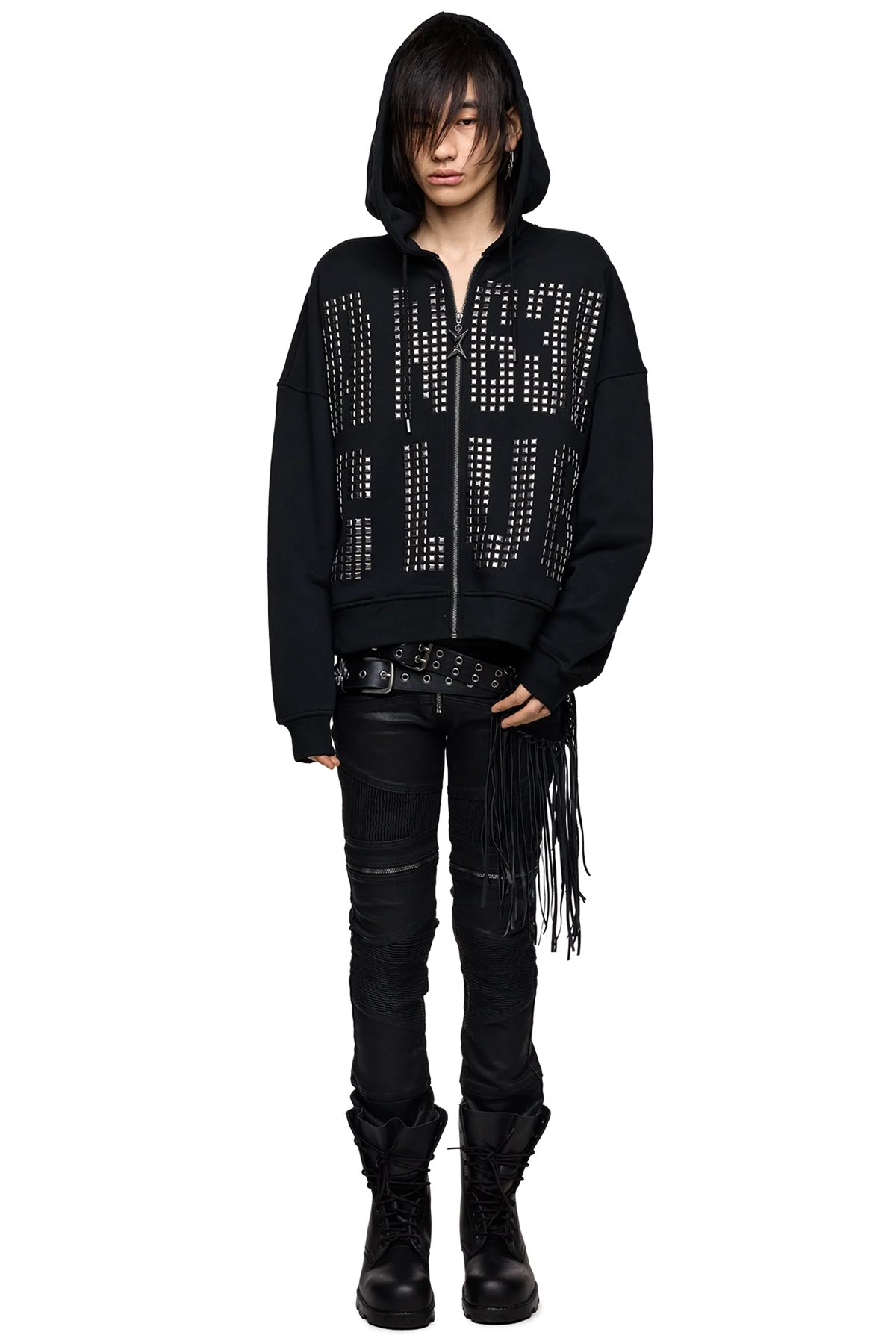 Angel Club Zip Up Hoodie