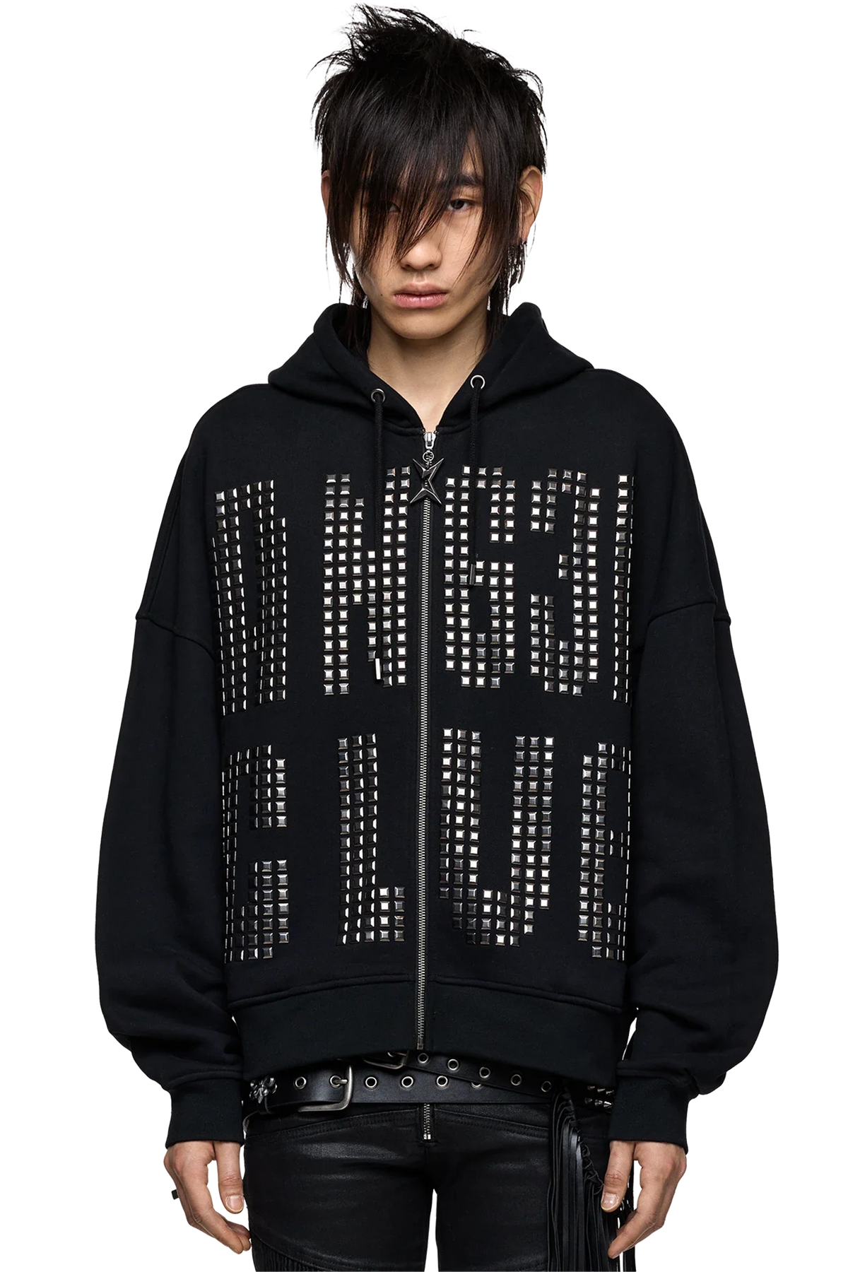 Angel Club Zip Up Hoodie