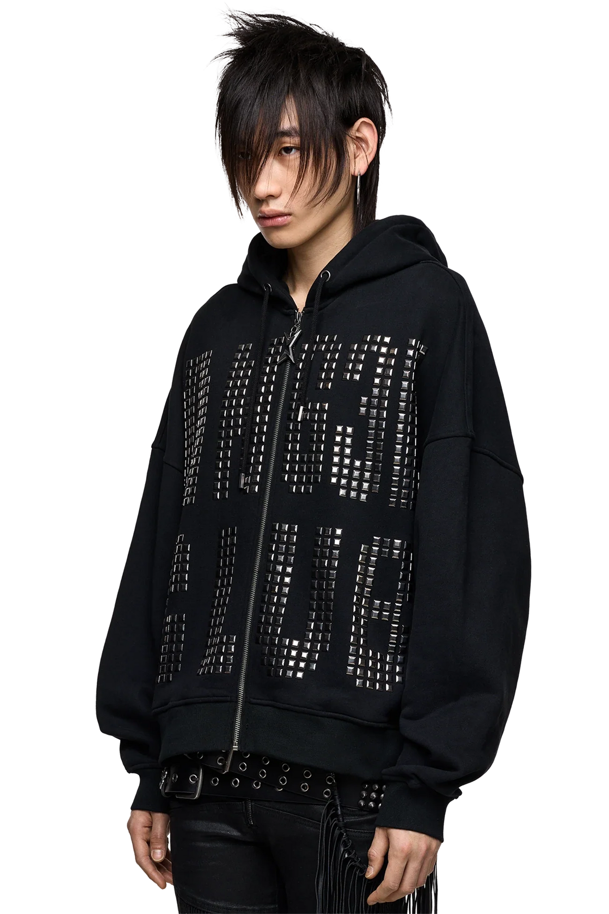 Angel Club Zip Up Hoodie