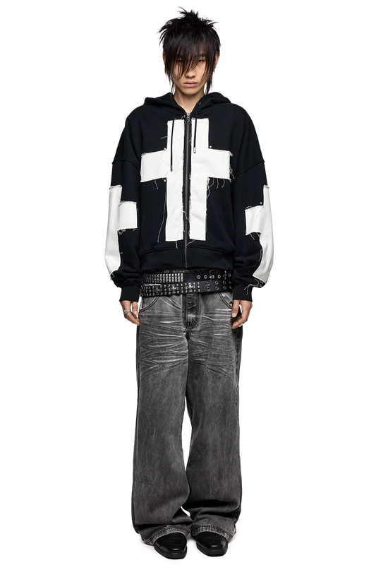 Blessed & Broken Zip Up Hoodie