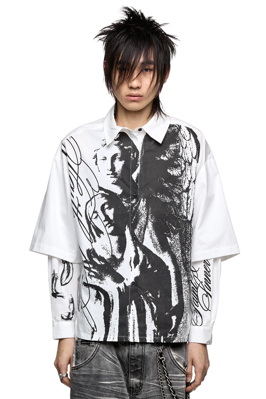 Faith & Sin Layered Shirt