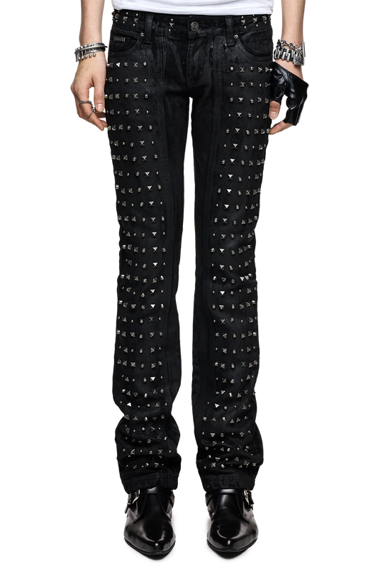 Riot Studded Bootcut Jeans