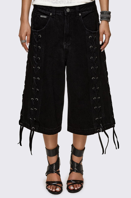 Tension Lace-Up Jorts