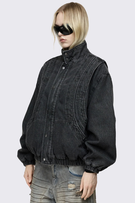 Elix Funnel Bomber Jacket