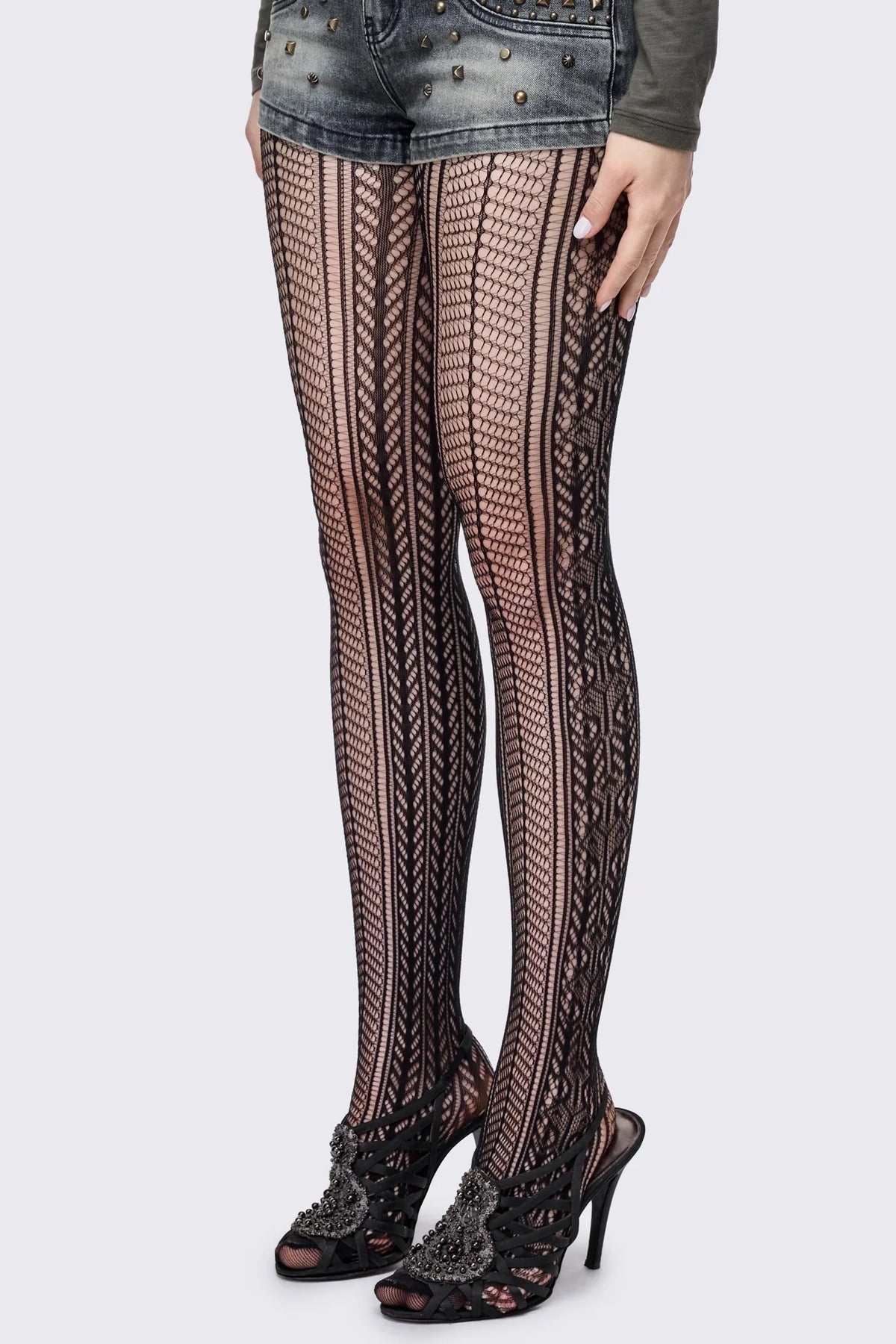 Roux Pattern Tights