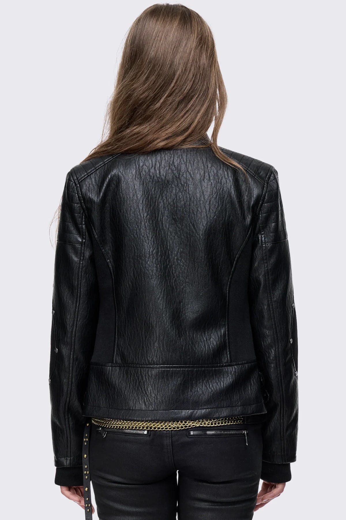 Rewind Moto Panelled Jacket