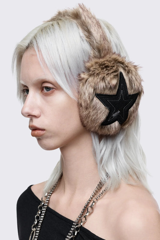 Fuzzy Star Earmuffs