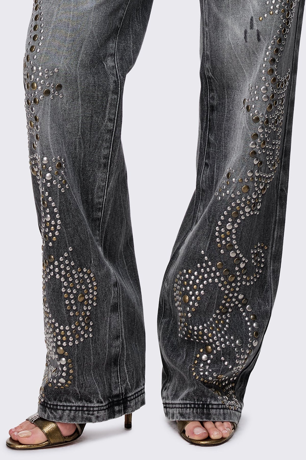 Anthem Studded Straight Jeans