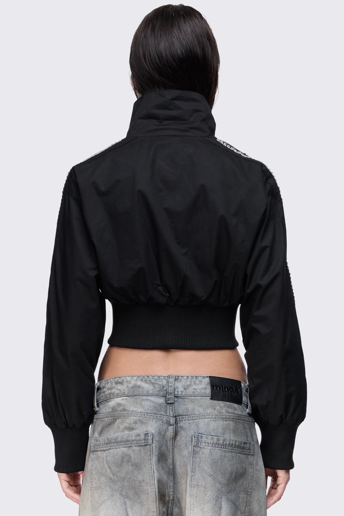 Aftershock Studded Windbreaker Jacket