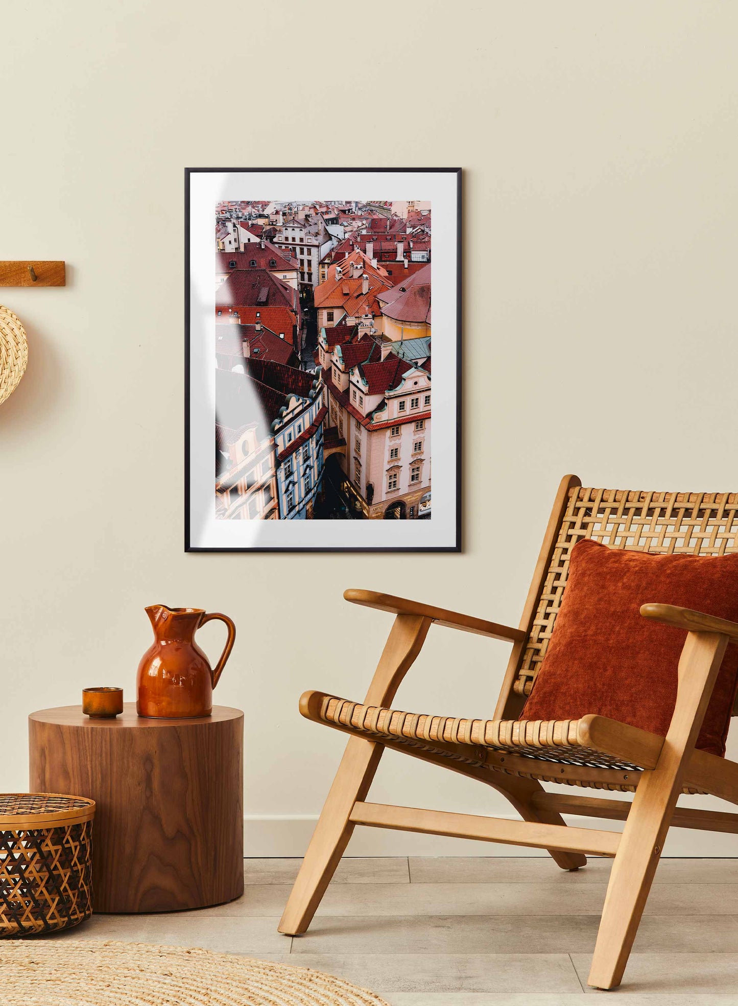 Prague from Above, Poster