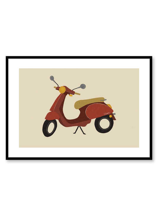 Vespa Life, Poster