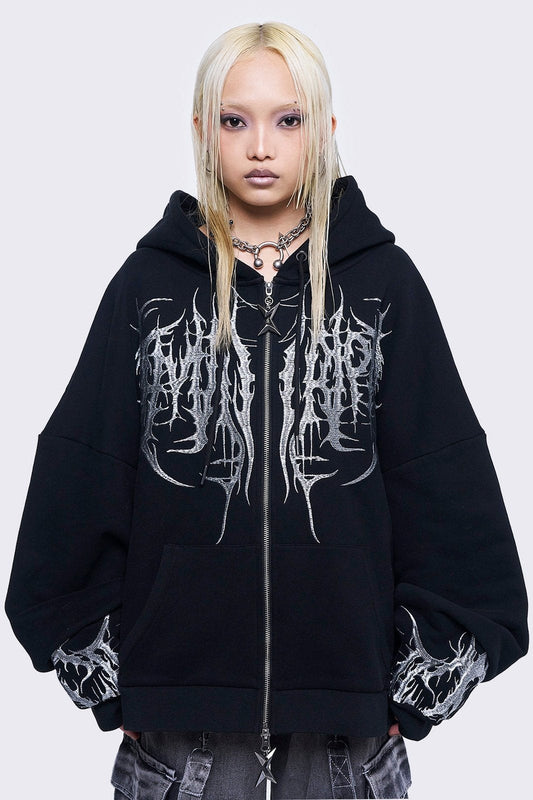 Venom Zip Up Hoodie