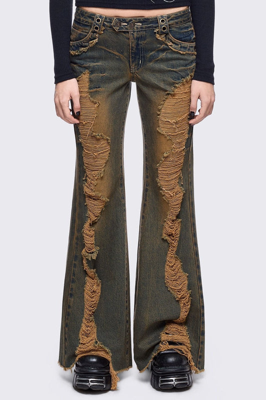 Brooke Blue Flared Jeans