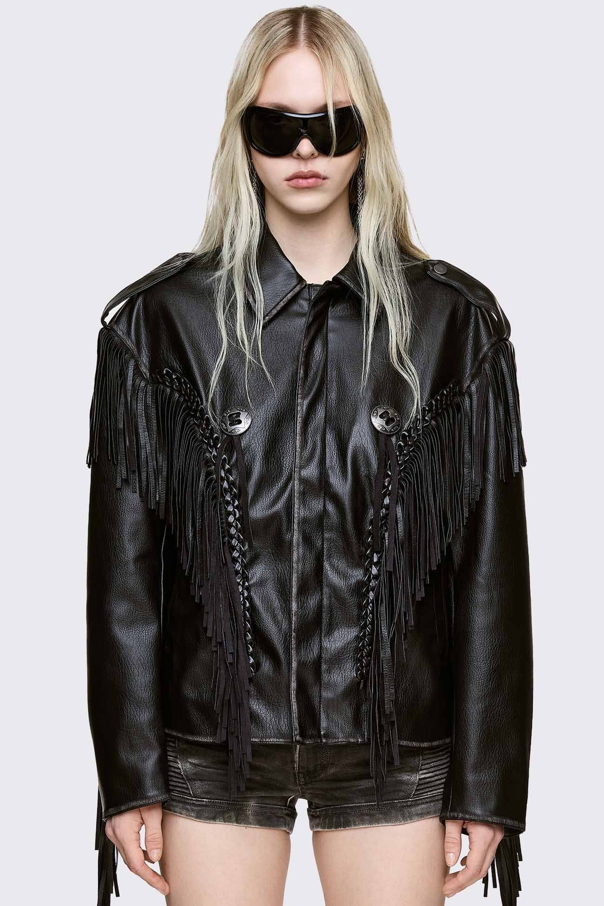 Nomad Fringe Biker Jacket