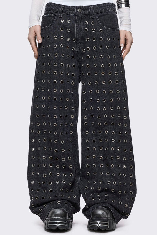 Rogue Black Baggy Jeans