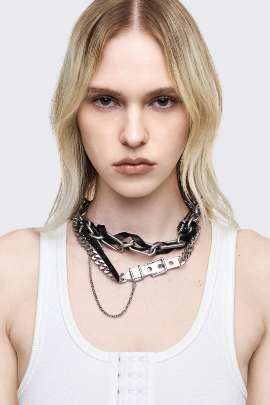 Transmission Chain Necklace